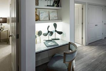 Computer nook built ins to work or study at home